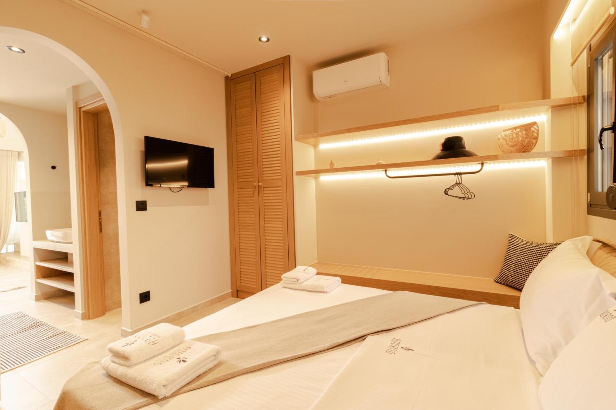 Adorno Private Suites Only Adults & Kids 12 Plus Nea Vrasna Bagian luar foto